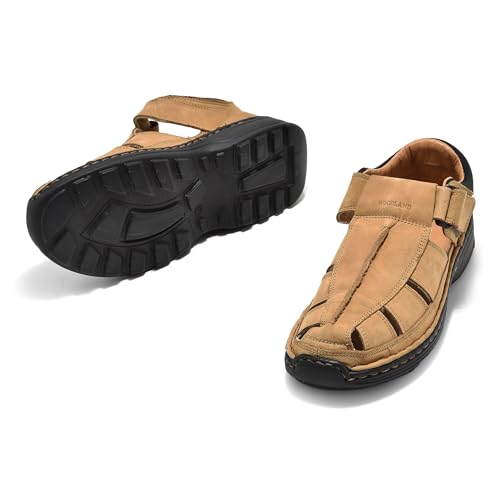 Image of Woodland Men's Leather Sandal