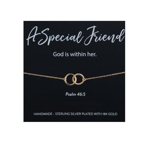 Image of Luxury Christian Bracelet With Bible Verse In Gift Box, Premium Religious Jewelry Gift For Birthdays, Sympathy, Mom, Mom to be, Sister, Daughter, Wife, Aunt, Niece & Friend, Inspirational Encouragement Present in Gift Box
