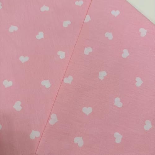 Image of 9.8 inch x 9.8 inch(25 * 25CM) Cotton Fabric DIY Making Supplies Quilting Patchwork Fabric Fat Quarter Bundles DIY for Quilting Cotton Patchwork Cushions (8pcs Love Flowers, 9.8 inch x 9.8 inch)