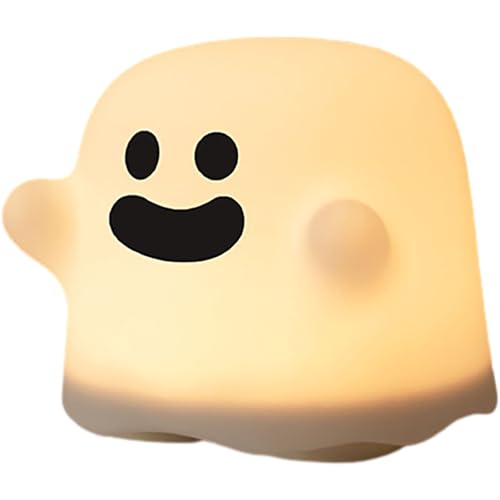 Lámpara de Mesa de Noche USB Recargable Fantasma Halloween