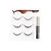 Magnetic Eyeliner and Lashes, Magnetic Lashes Kit, Natural False Lashes 3 Style with Tweezers