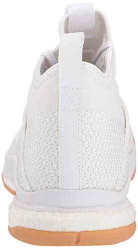 Adidas Women's Crazyflight X 3 Mid Volleyball Shoe, White/Gum, 13 M Us #TOP2