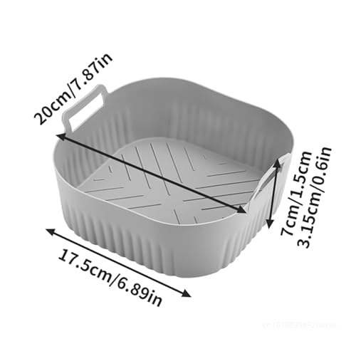 Moule silicone 20cm friteuse air chaud NA229 protège panier