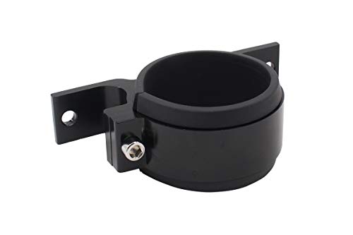 Xtremeamazing Black 60Mm External Fuel Pump Filters Mount Mounting Bracket Clamp Cradle Holder For Bosch 044 #TOP4
