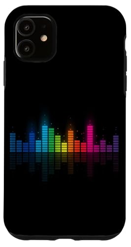 Rainbow DJ Spectrum Equalizer iPhone 11 Case