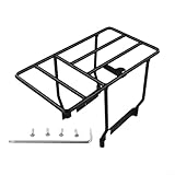 Electric Scooter Rear Rack Solid Steel Carrier Heavy Duty METALs Luggage Shelf For Kick Scooter Back Rack Modification Accessory for Commuter Cargo Transport