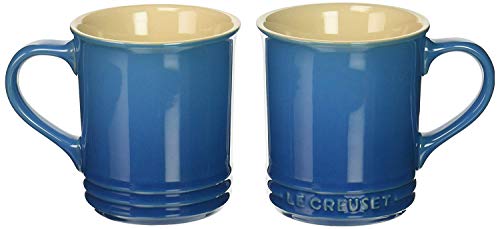 Le Creuset Conjunto de 2 canecas de grés da América, 350 ml, Marselha