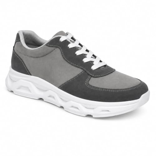 Image of Centrino Sneakers for Men | Lightweight Casual Shoes for Men Stylish | Breathable Mesh Walking Shoes | Cushioned Insole Comfortable Shoe for Man | Durable Sole Footwear|Trendy Lace-Up Shoes for College, Parties & Daily Use (9625)