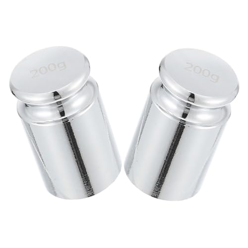 MUSISALY 2 Pack 200g Calibration Weights for Digital Scales Calibration Weight Set