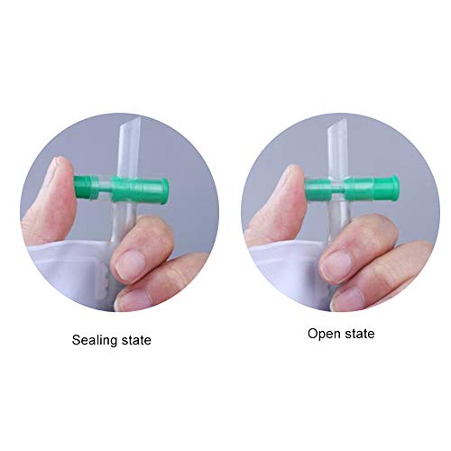 Male Urinal Bag Pee Bag Portable Wearable Men's Urinal Elastic Waistband Toilet Elastic Waistband Urine Replacement Collector 1000ML&2000ML