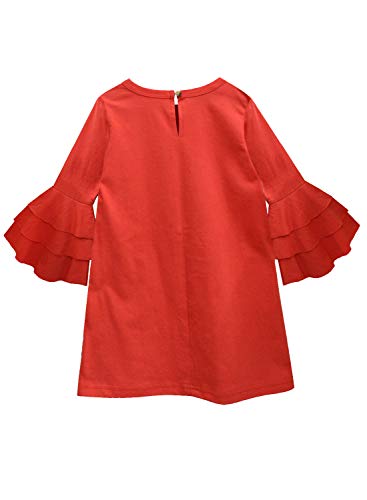 Image of A.T.U.N. (ALL THINGS UBER NICE) Girl's Cotton A-Line Knee-Length Casual Dress