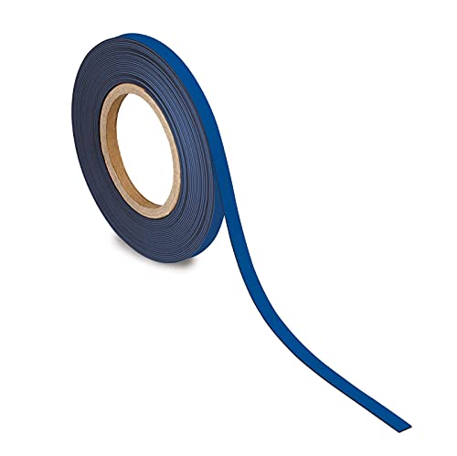 Maul Cinta Magnética Para Marcar (10000 Mm X 1 Cm, 1 Mm), Color Azul