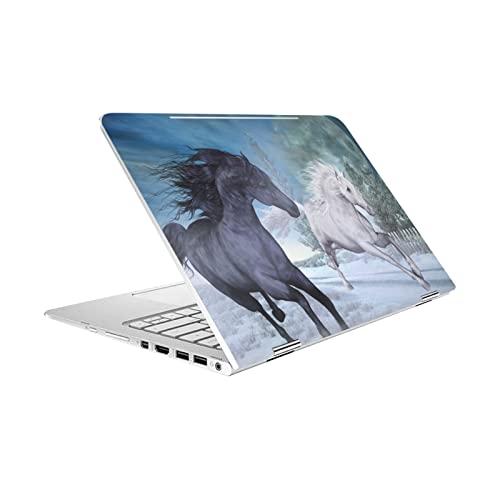 Autocollant peau HP Spectre Pro X360 G2 chevaux vinyle autocollant couverture