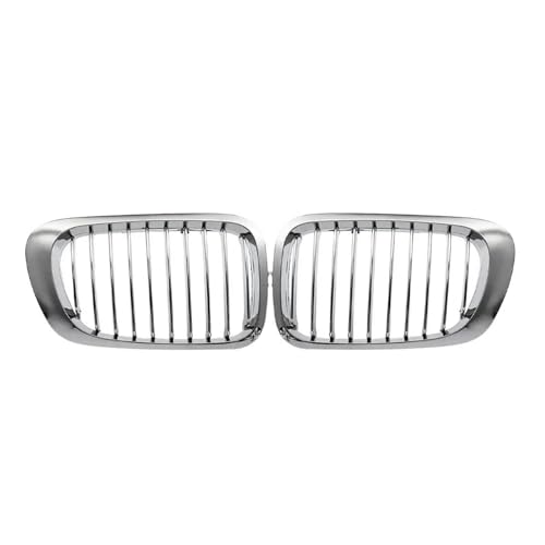 Grille Avant E46 M3 Série 3 Noire et Chrome double lamelle