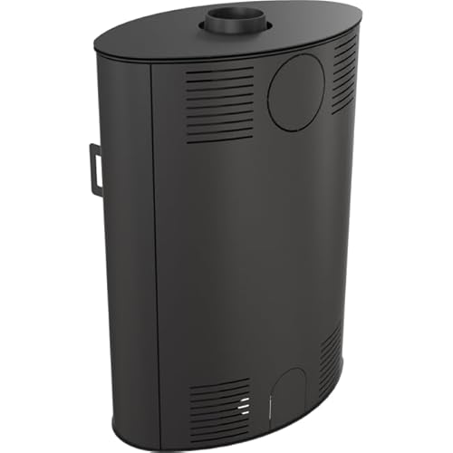 Kratki Kaminofen aus Stahl AB Ø 150 10 kW Türfeder