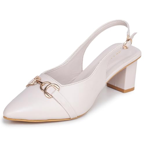 Image of TRASE Block Heels Sandals for Women, Flashy-I Stylish & Comfortable Footwear