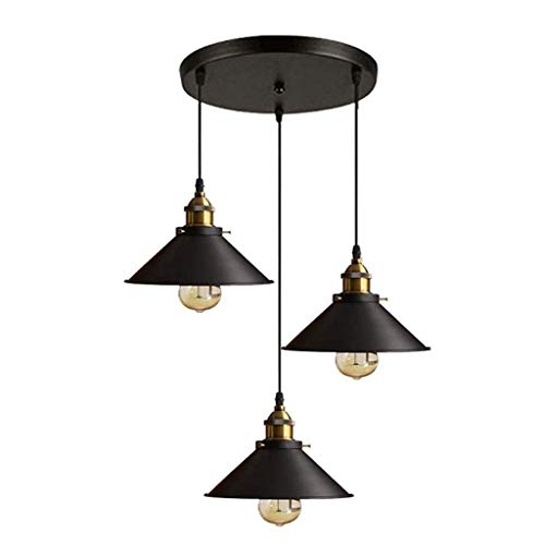 Lustre personnalisé rétro en verre et bois pour éclairage de séjour
