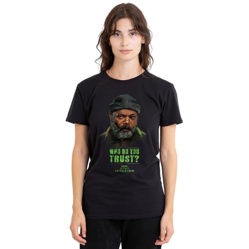 T-shirt Marvel Secret Invasion Noir Idéal pour les Sorties Pop-Culture