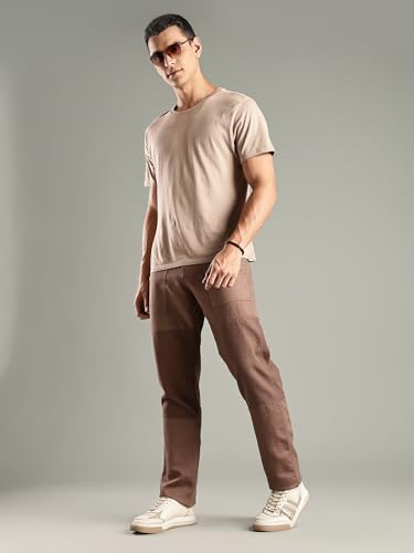 Image of Thomas Scott Men's Relaxed Fit Cotton Chino Trousers