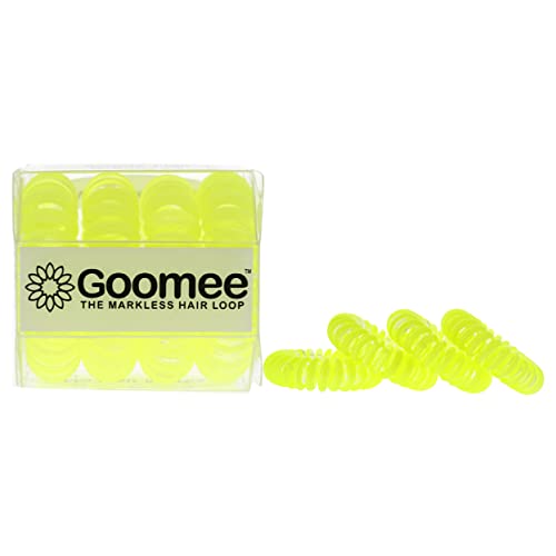 Goomee The Markless Hair Loop Set - Yolo Yellow For Women 4 Pc Hair Tie