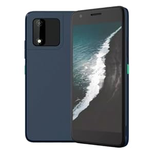 Smartphone Mobile Phone Unlocked 4G LTE Dual SIM NFC 32GB 2GB RAM Android 13 Go Edition 5 Inch IPS TFT LCD Display 854x480 Quad Core 2.0GHz Ocean Blue