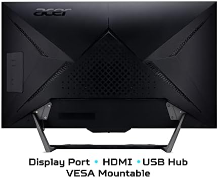 Acer Predator CG437KP 42.5 inch 4K Ultra HD Gaming Monitor (VA Panel, G-SYNC Compatible, 144Hz (OC), 1ms, HDR 1000, DP, HDMI, USB Hub, Black)
