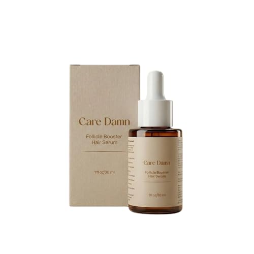 Image of CARE DAMN Hair Regrowth Serum for Hair Fall Control | Redensyl, Procapil, Anagain, Baicapil & Rosemary Extract | Follicle Booster for Stronger Hair | Suitable for Men & Women (30 ml) (Pack of 1)