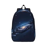 Photo Gallery universe milky way galaxy print canvas backpack comfort travel hiking outdoor versatile use across seasons, nero , m Photo Gallery universe milky way galaxy print canvas backpack comfort travel hiking outdoor versatile use across seasons, nero , m