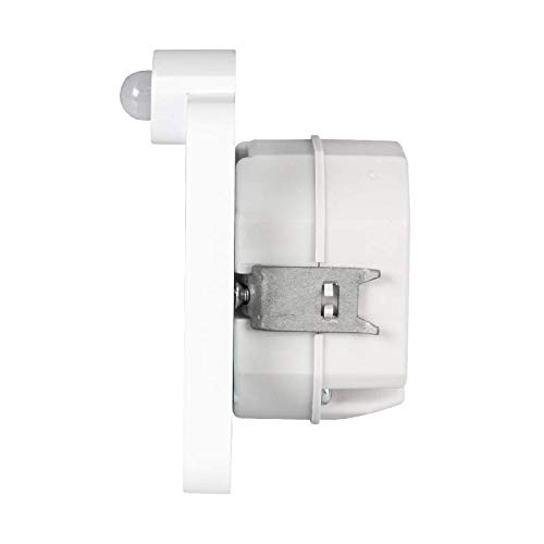 Aplique de pared LED Zamel Ledix de metal blanco con acabado minimalista 4
