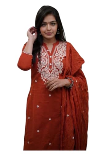 Kurta imprimé Chanderi pour vos soirées d'été tenue indienne chic verte XL