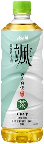 ■颯 アサヒ飲料 620ml×24本[お茶][緑茶] 1,358円