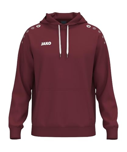 Sweat à capuche bordeaux JAKO résistant au froid pour taille M