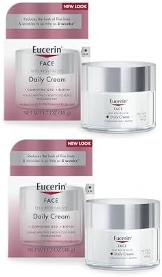 Eucerin Sensitive Skin Experts Q10 Anti-Wrinkle Face Creme 1.70 oz (Pack of 2)