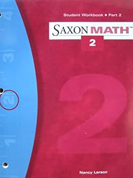 Paperback Student Workbook, Part 2 - Saxon Math 2 Book