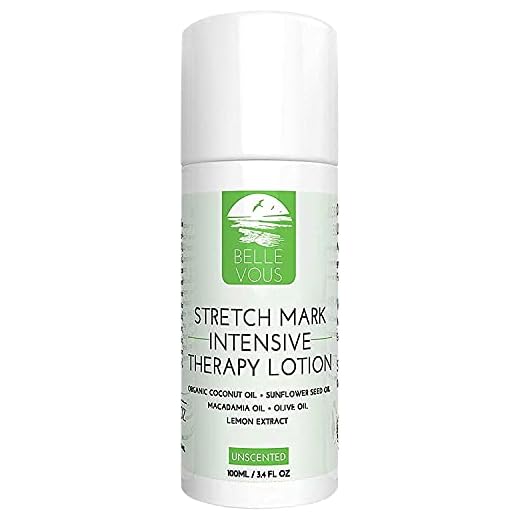 Stretch Mark Lotion - (100ml) Ärr och graviditet Stretch Mark Treatment - Ta bort Stretch Mark och ärr från kirurgi, graviditet och keloid ärr - Naturlig organisk intensiv terapilotion