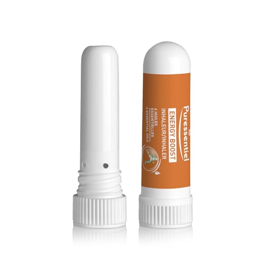 Puressentiel – Gelenk und Muskel - Energy Boost Inhalator mit 4 ätherischen Ölen – Natürlicher Boost - Körperlicher und geistiger Tonus – 1 ml