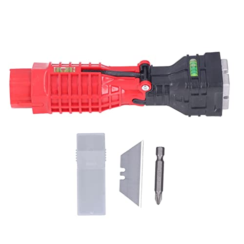 La mejor comparación de Material de plomeria disponible en línea. 33 Herramienta de instalación de grifos y fregaderos, fácil operación Cabezal plegable 2 burbujas horizontales Imanes potentes Llave de grifo 18 en 1 para reparación de plomería...