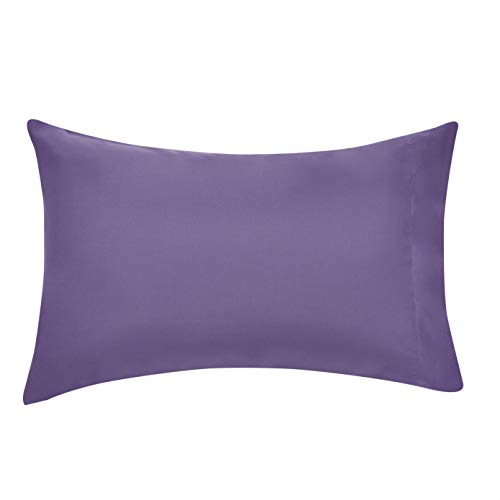 Image of Amazon Basics 5-Piece Lightweight Microfiber Comforter Set with Sheets, Bed-in-a-Bag, Purple Floral Bedding, Twin /Twin XL