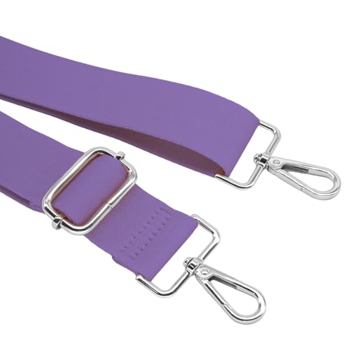 Image of S&loyoe Thickened Solid Color Purse Straps Replacement Crossbody Bag Strap Adjustable Wide Guitar Straps for Handbags 1.5inch