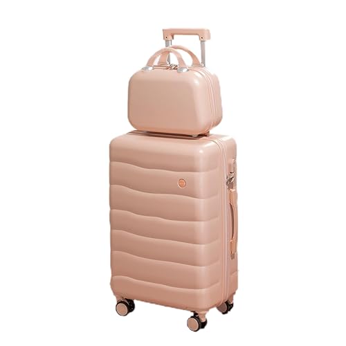 Kguan Dwuczęściowy Zestaw Bagażowy Różowy