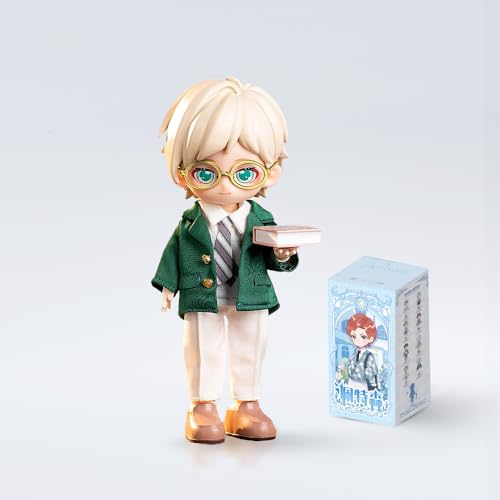 XiDonDon BJD Blind Box Male Classmate Series 1/12 Bjd Dolls Ob11 Cute Action Figure Toys Kawaii Anime Figures Gift (Two Boxes)