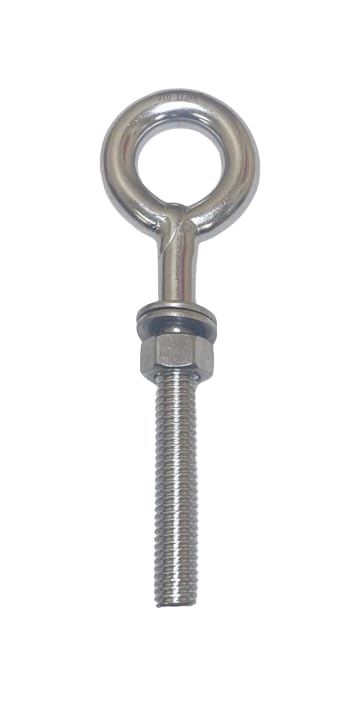 Boulons à œil Whitworth 1/2 pouce inox 316 piton ancrage pour charge lourde