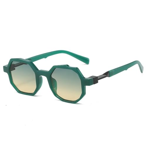Lunettes de soleil irrégulières UV400 pour homme et femme