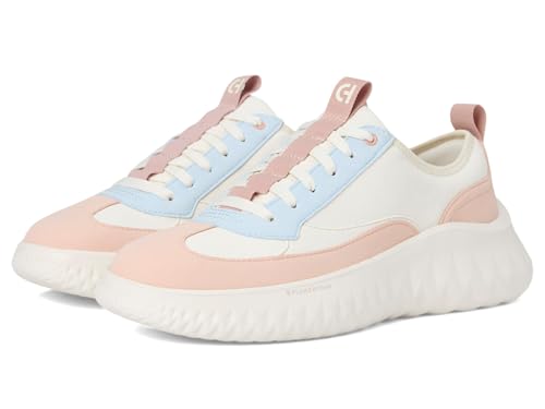 Cole Haan Damen Generation Zerogrand 2.0 T-Toe Sneaker, Elfenbein/Cameo Rose, 39.5 EU