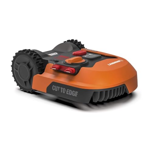 WORX WR155E Robot Rasaerba Landroid Classic L2000 a batteria - Area di taglio 2000 mq - Wifi - Base a scomparsa - Carica laterale - Taglia fino al bordo