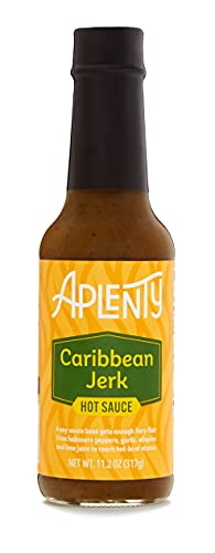Amazon Brand - Aplenty, Caribbean Jerk Hot Sauce, 11.2 oz