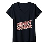 Photo Gallery donna money spender dipendente dallo shopping |--- maglietta con collo a v Photo Gallery donna money spender dipendente dallo shopping |--- maglietta con collo a v