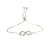 Produktbild Good.Designs ® Damen Armkettchen mit Infinity Symbol (Silber) Filigrane Unendlichkeit Armkette silberfarben silbernekette silberarmkette armkettesilber silberfarben silbernerschmuck