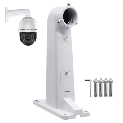CTXSumTec Universal Security PTZ Camera Wall Mount Bracket,Aluminium Alloy Indoor/Outdoor