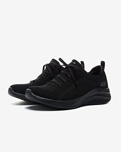 Skechers Sport Women's Women's Ultra Flex 3.0-Big Plan Sneaker, Black=BBK, 8 | Image 2